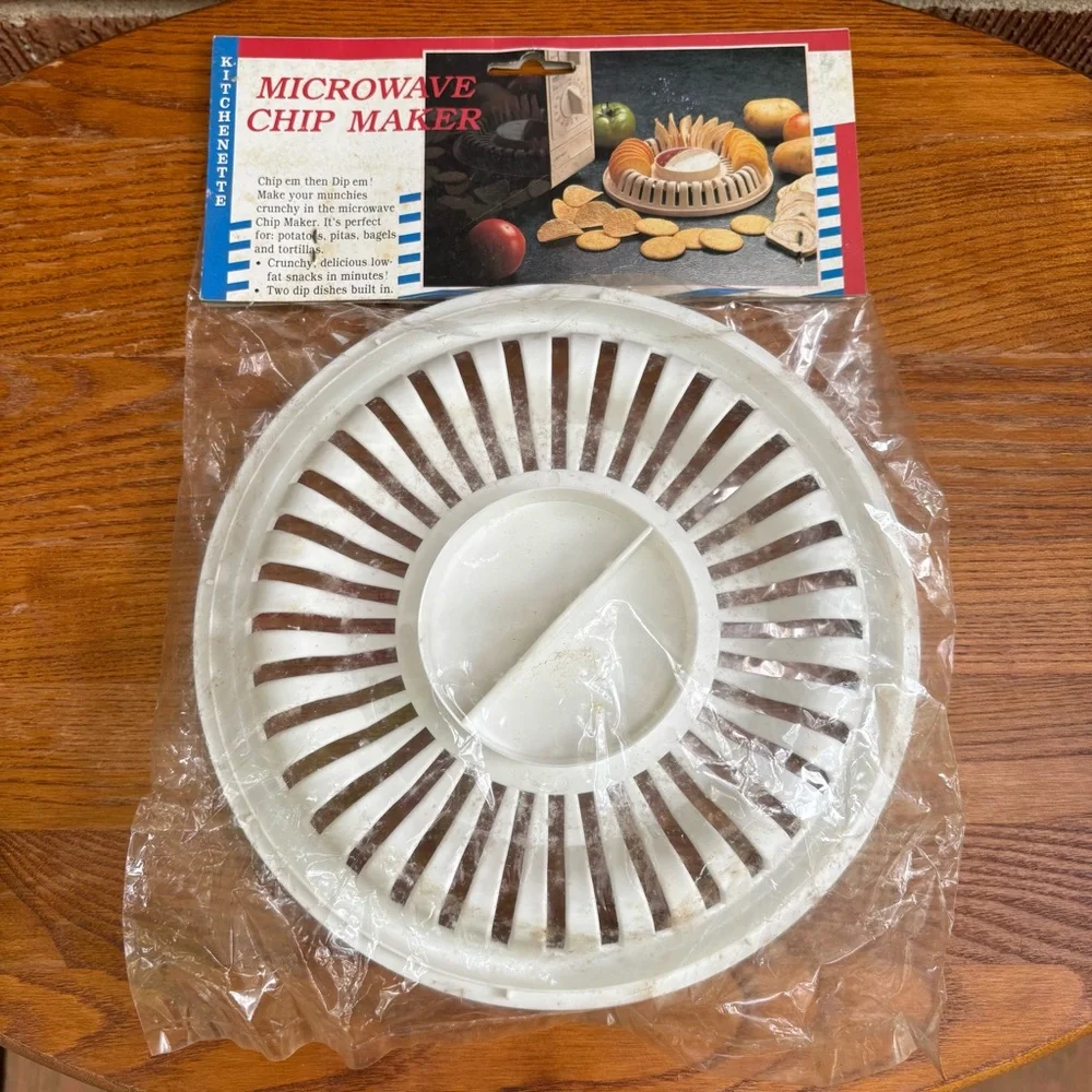Vintage Micro-Chip Microwave Potato Chip Maker NWT